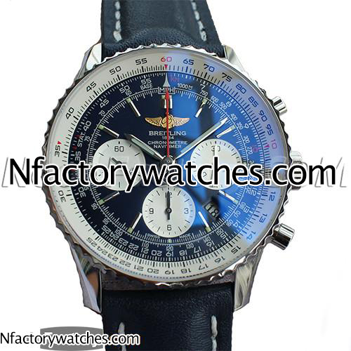 3A百年靈Breitling navitimer 01 航空計時01腕錶 A2332212/C586-3LT 316L精鋼錶殼 藍寶石水晶 AR鍍膜 深棕色牛皮