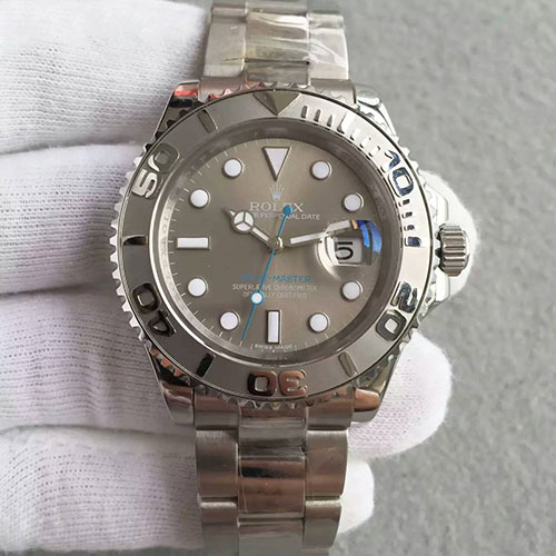 3A勞力士 Rolex 巴塞爾錶 展新品YM游艇系列灰面藍針 搭載2836機芯 精仿手錶