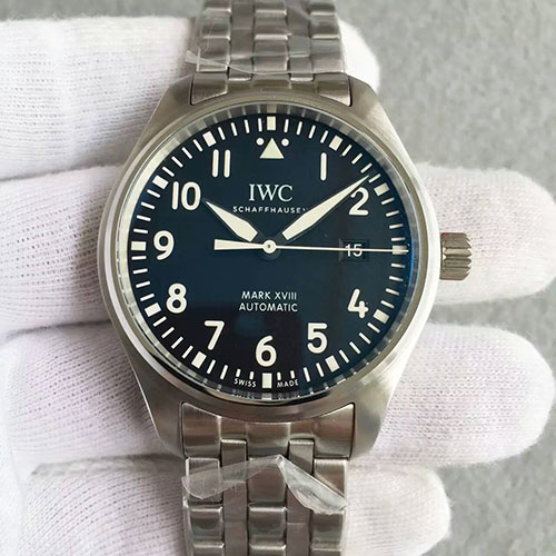 3A萬國 IWC 最新經典飛行員腕錶 馬克18系列 搭載2892自動機械機芯 精鋼散珠錶帶 KW出品