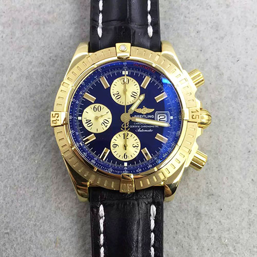 3A百年靈 Breitling 五珠全鋼航空計時腕錶  搭載7750機芯 藍寶石玻璃 N廠出品