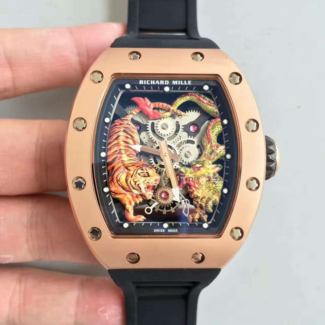 理查德米勒 RICHARD MILLE RM51-01＂龍虎爭霸＂腕錶