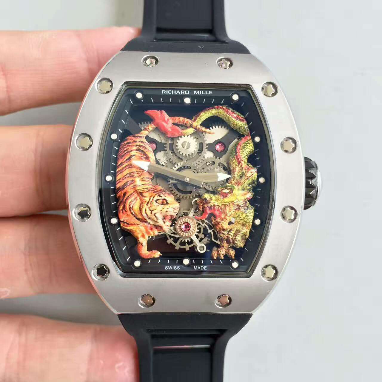 理查德米勒 RM51-01＂龍虎爭霸＂腕錶 搭載進口機械機芯