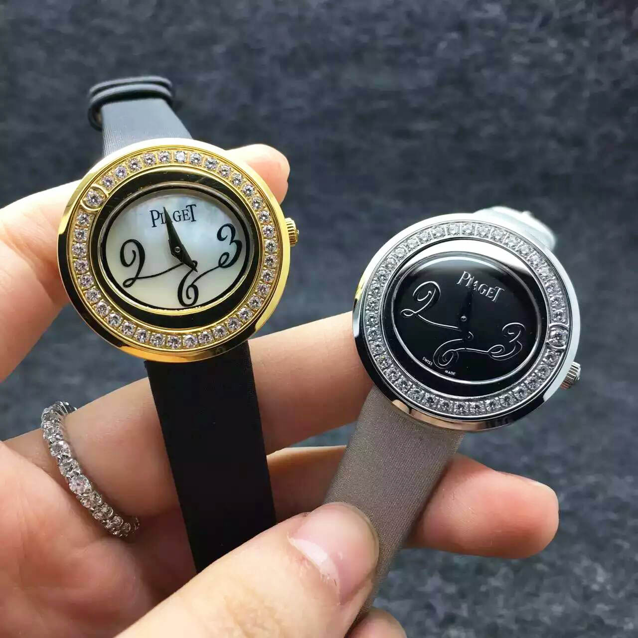 3A伯爵 - PIAGET 女士腕錶 錶帶采用針扣設計
