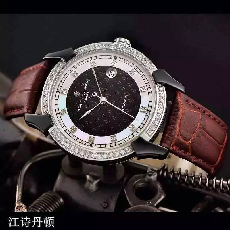 3A江詩丹頓全新款式腕錶再度來襲 搭載2824雕花機芯 意大利進口小牛皮