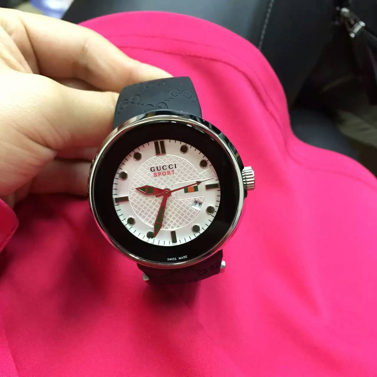 3A古馳 Gucci 最新推出最高版本男士腕錶 精鋼錶殼 原裝按扣