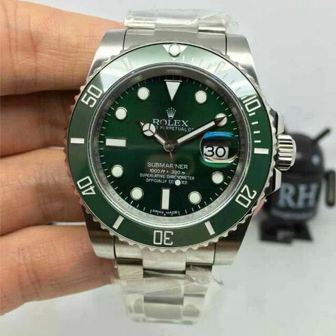 3A勞力士 Rolex 潛航者日歷型綠水鬼綠色錶盤錶圈