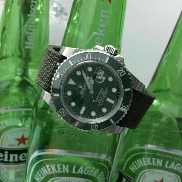 3A勞力士 Rolex 潛航者日歷型N廠V4綠水鬼喜力特別版綠色錶盤錶圈