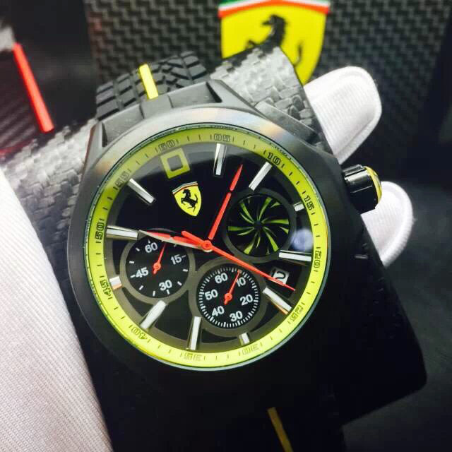 3A法拉利 Ferrari 男款手錶 圓形