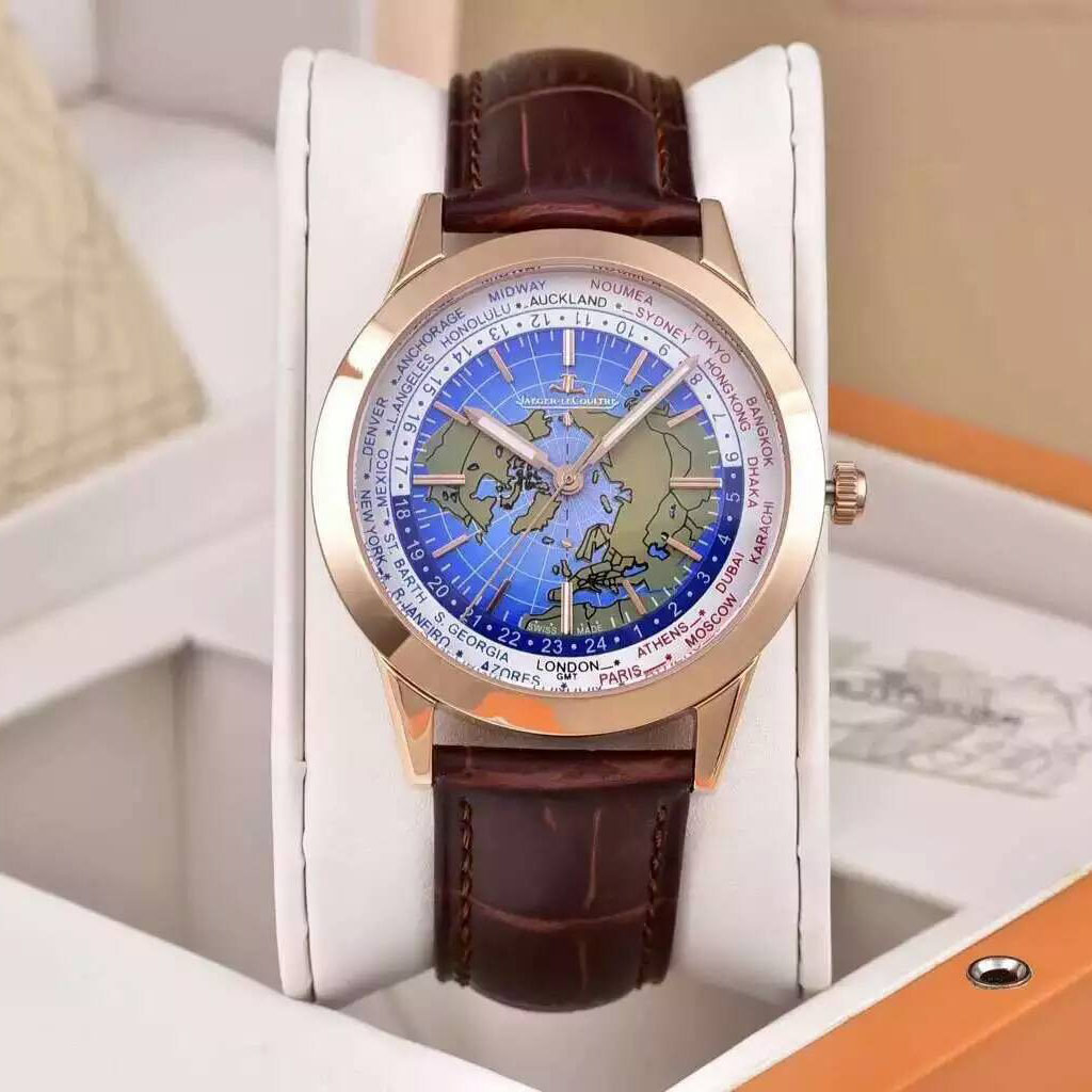 3A積家 Jaeger-LeCoultre圓形腕錶Geophysics Universal Time地球物理天文臺世界時間腕錶