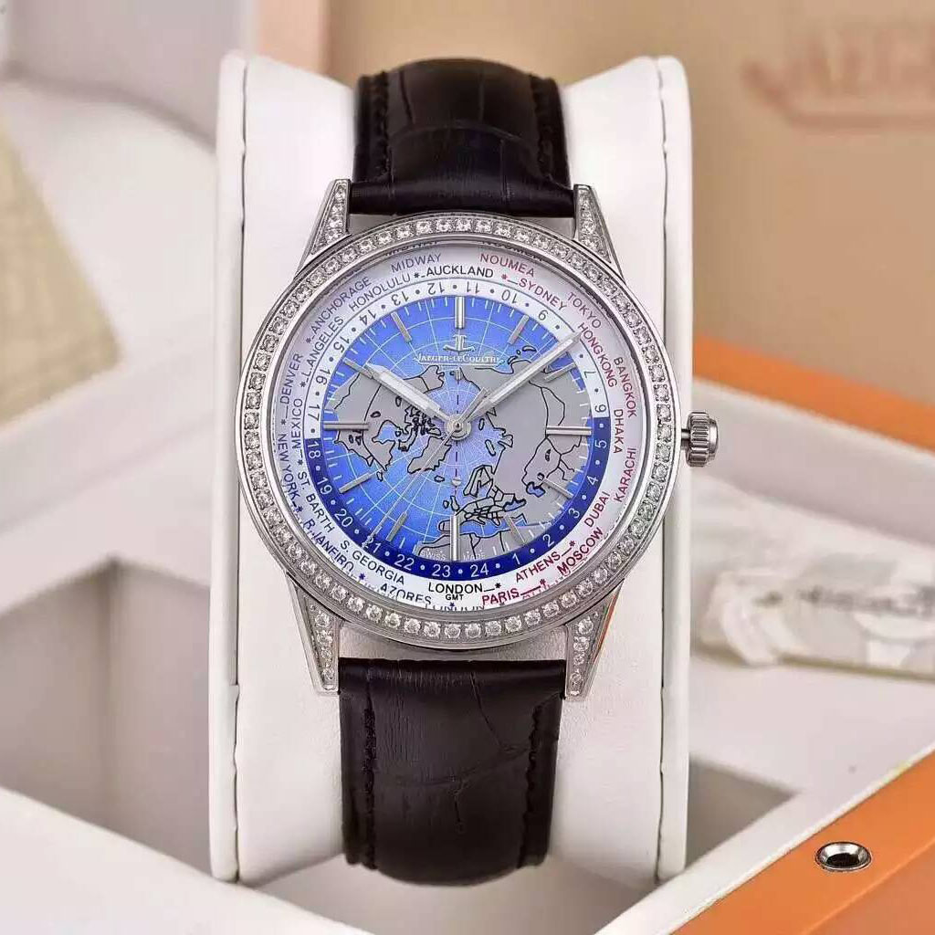 3A積家 Jaeger-LeCoultre圓形腕錶Geophysics Universal Time地球物理天文臺世界時間腕錶