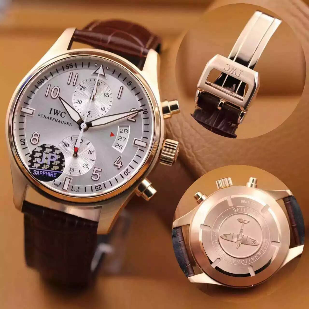 3A百達翡麗 Patek Philippe 新款七針多功能高級腕錶 搭載9100進口機芯 匯集星期、月份、日期、動能顯示等功能