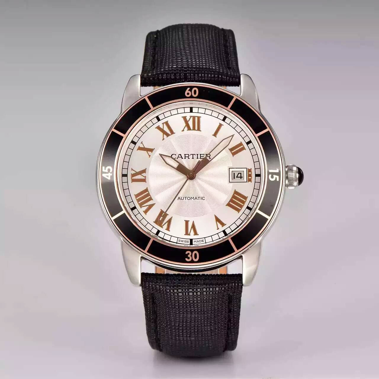 3A卡地亞 Cartier 入門級大三針腕錶 「Ronde Croisiere」 搭載9015機芯 Cartier標志性元素