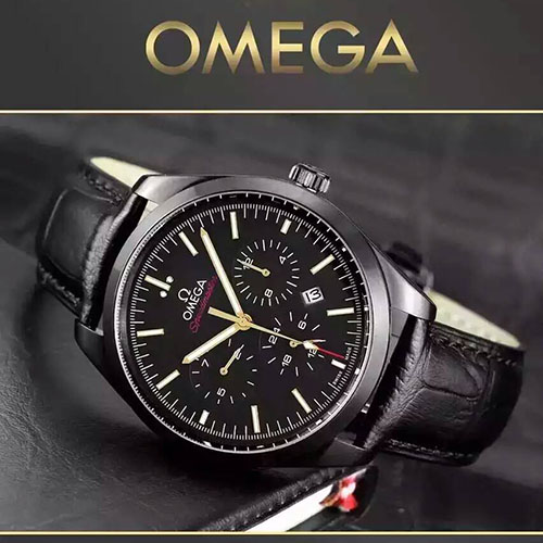 3A歐米茄 Omega 名典系列六針多功能自動機械腕錶 搭載進口9015自動機芯 頂級版316L精鋼