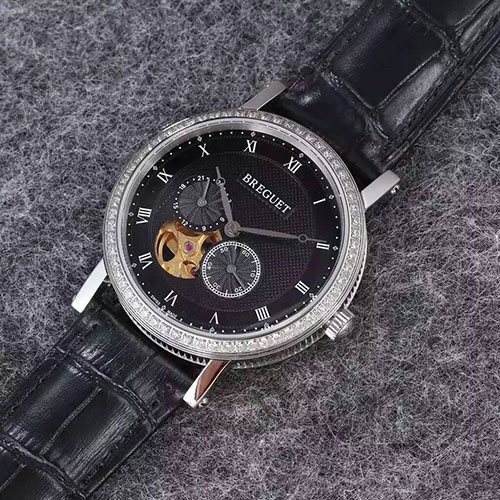 3A寶璣 Breguet Classique系列18K金腕錶（白光、玫瑰金） 搭載進口82S7機芯 意大利牛皮 30米