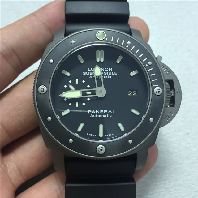 3A沛納海 316精鋼 海鷗機械機芯 礦物質玻璃 热门手錶