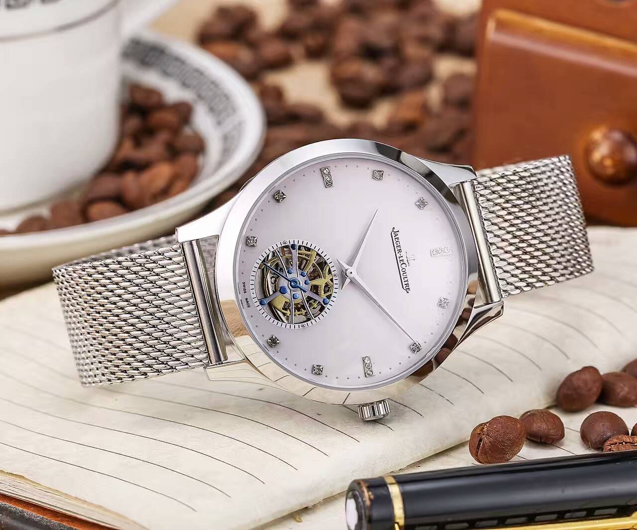 3A積家 礦物質超強鏡面 精鋼錶帶 精致品質 316精鋼 大方風范 精品男士腕錶