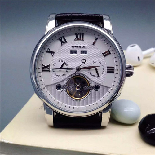 3A萬寶龍Montblanc男士腕錶全自動多功能機械機芯礦物質超強鏡面