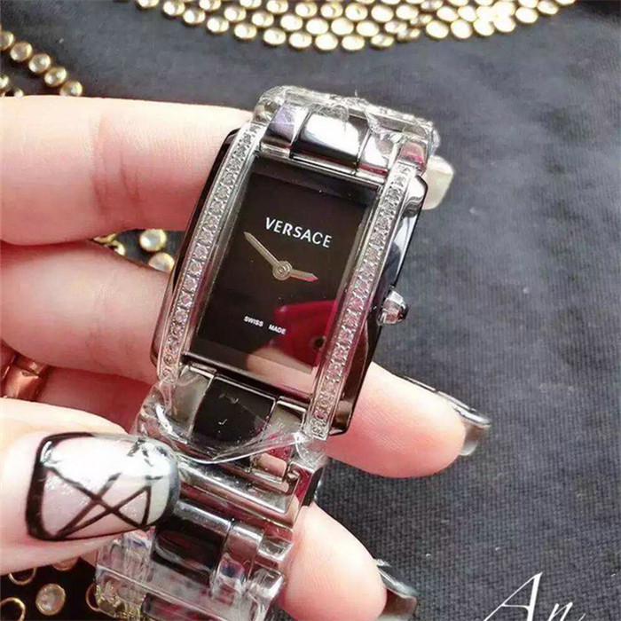 3A範思哲Versace腕錶鋼間陶瓷新款陶瓷和精鋼相間錶殼高端大氣