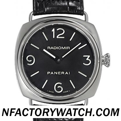 3A沛納海Panerai Radiomir PAM00210/Pam210 316L不鏽鋼錶殼 藍寶石水晶無色防反射塗層 夜光錶盤和指針