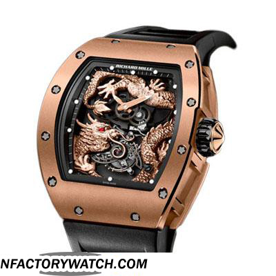 3A理查德·米勒Richard Mille RM 057 玫瑰金 Dragon Jackie Chan 成龍定制版