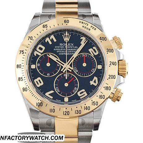 3A勞力士Rolex Daytona 迪通拿 116523 藍面 V2 完美版