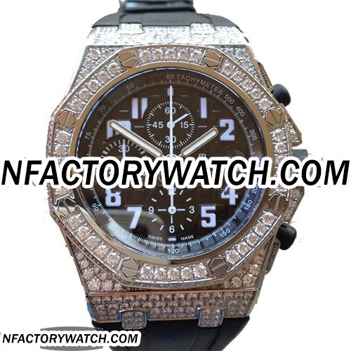 3A愛彼AP Royal Oak Offshore 皇家橡樹離岸系列 26170ST.OO.1000ST.08 鑲鑽版