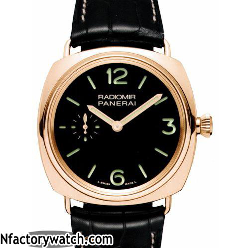 3A沛納海Panerai Radiomir Oro Rosa Pam00378 Pam378 316L不鏽鋼 點鍍玫瑰金