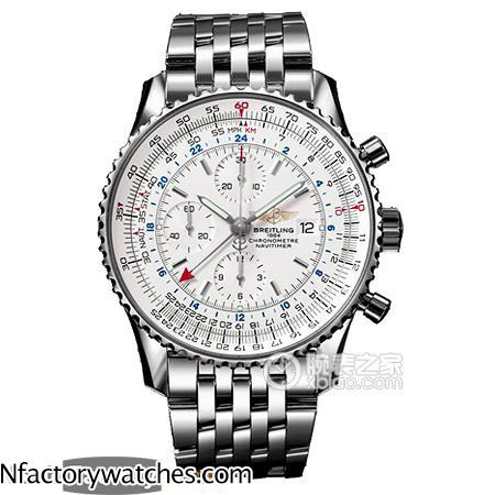 3A百年靈Breitling navitimer 01 航空計時01腕錶 A2432212|G571 316L不鏽鋼 藍寶石水晶玻璃 AR塗層 翻轉鎖扣錶扣  