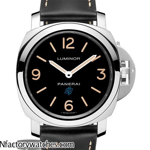 3A沛納海 Panerai LUMINOR BASE LOGO ACCIAIO PAM00634 PAM634 藍寶石水晶玻璃 黑色牛皮錶帶