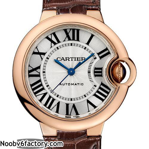 3A卡地亞 Cartier 藍氣球 Ballon Bleu W6920097 33mm 實心316L不鏽鋼 電鍍18k玫瑰金 藍寶石水晶玻璃 白色錶盤