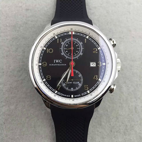 3A萬國 IWC 全新葡萄牙 Yacht Club Chronograph 航海精英計時腕錶 “海洋勇士”特別版 藍寶石玻璃 316精鋼 搭載7750計時機芯