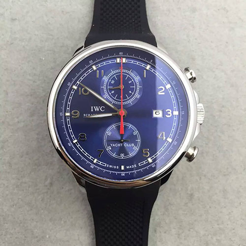 3A萬國 IWC 全新葡萄牙 Yacht Club Chronograph 航海精英計時腕錶 “海洋勇士”特別版 超強夜光 搭載7750計時機芯