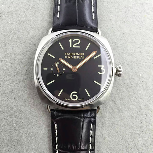 3A沛納海 Panerai Radiomir小手系列pam338 搭載P999/1手動機芯 意大利進口真牛皮