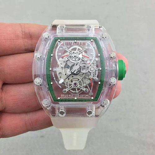 3A理查德米勒 Richard Mille 透明殼 藍寶石鏡面 316精鋼