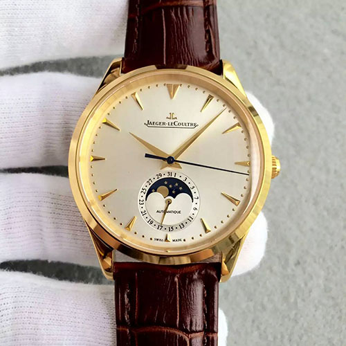 3A積家 Jaeger-LeCoultre 月相大師系列 搭載9015改裝復刻原版Cal.925全自動機芯 藍寶石鏡面 316L精鋼