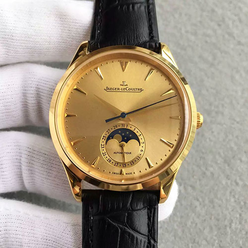 3A積家 Jaeger-LeCoultre 月相大師系列 搭載9015改裝復刻原版Cal.925全自動機芯 日歷和月相所有功能覺原裝機芯一致