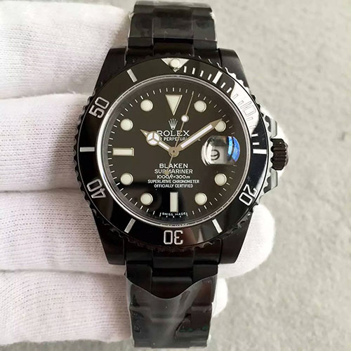 3A勞力士 Rolex 經典款Submariner PVD特別版（Blanek）316精鋼