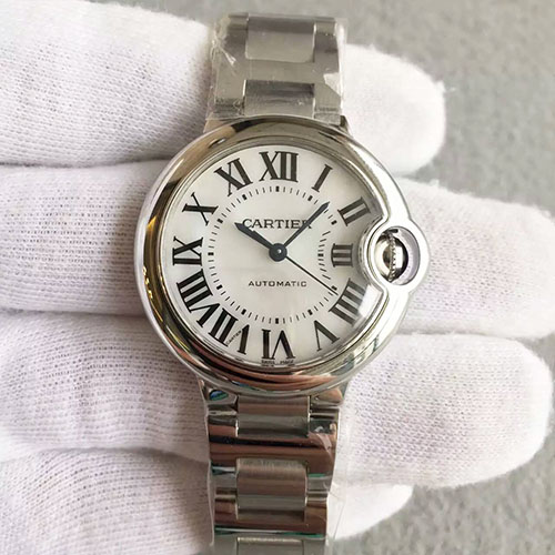 3A卡地亞 Cartier 藍氣球系列女士腕錶  搭載進口機械機芯 33mm 316精鋼 3A出品