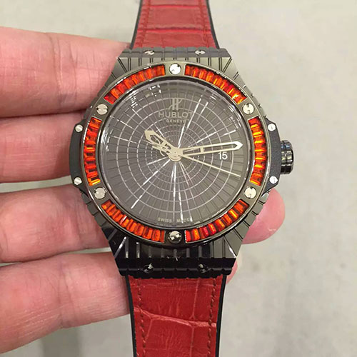 3A宇舶 Hublot 格子陶瓷 搭載2824機芯 JF出品