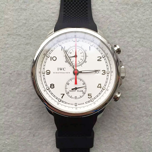 3A萬國 IWC V2版 全新葡萄牙 Yacht Club Chronograph 航海精英計時腕錶 “海洋勇士”特別版 搭載7750計時機芯 藍寶石玻璃