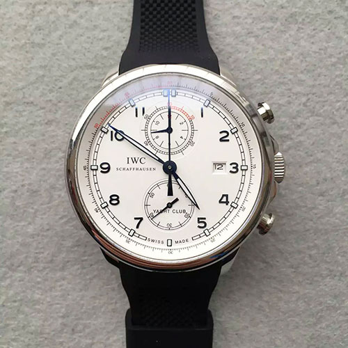 3A萬國 IWC V2版 全新葡萄牙 Yacht Club Chronograph 航海精英計時腕錶 “海洋勇士”特別版 搭載7750計時機芯 直徑43mm 厚14.5mm