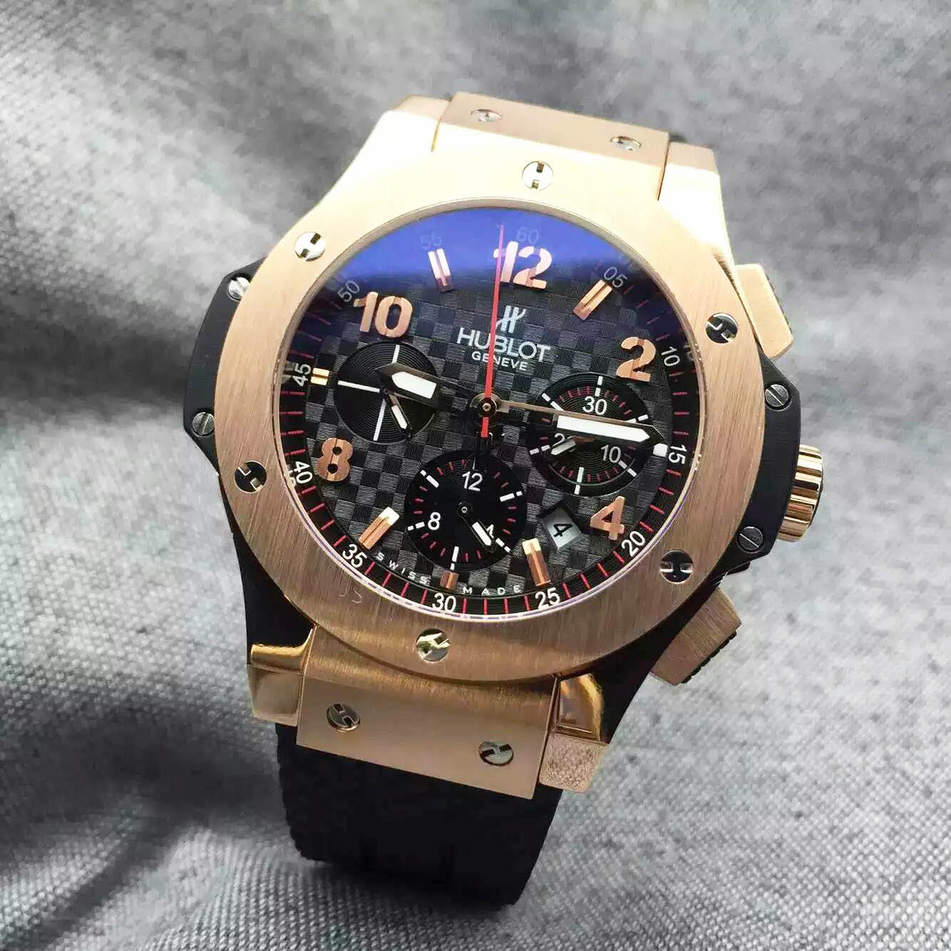 3A恒寶（HUBLOT)搭載4100全自動計時機芯（7750同時發售）一比一復刻 1:1手錶