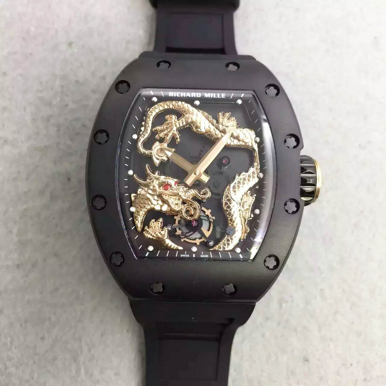 3A查理德米勒 Richard Mille 中國龍系列 熱門腕錶推薦 一比一復刻