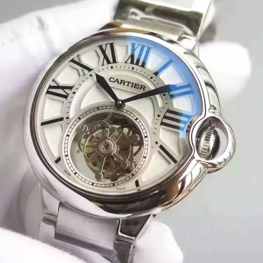 3A卡地亞 Cartier Ballon blue 藍氣球W6920001真陀飛輪 1:1手錶 a貨手錶 