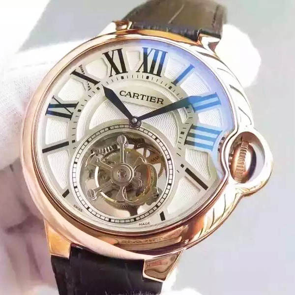 3A卡地亞 Cartier Ballon blue 藍氣球W6920001真陀飛輪 熱門腕錶推薦 1:1手錶