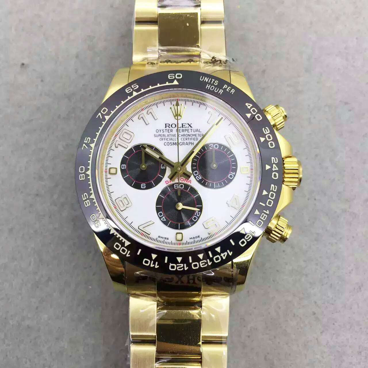 3A勞力士 Rolex DAYTONA 迪通拿陶瓷圈搭載7750機芯 鋼帶款 精品腕錶 