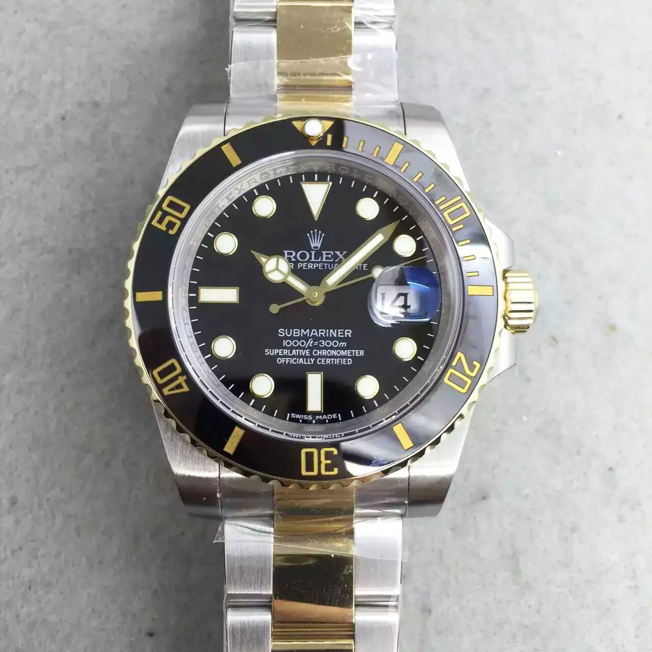 3A勞力士 Rolex 水鬼SUB V5 K金版 热门手錶 