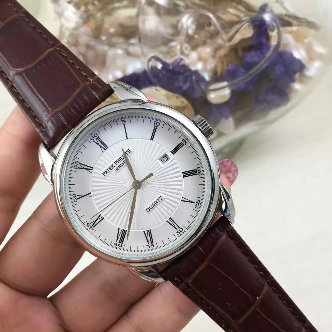 3A百達翡麗 PATEKPHILIPPE 搭載進口石英機芯 42mm