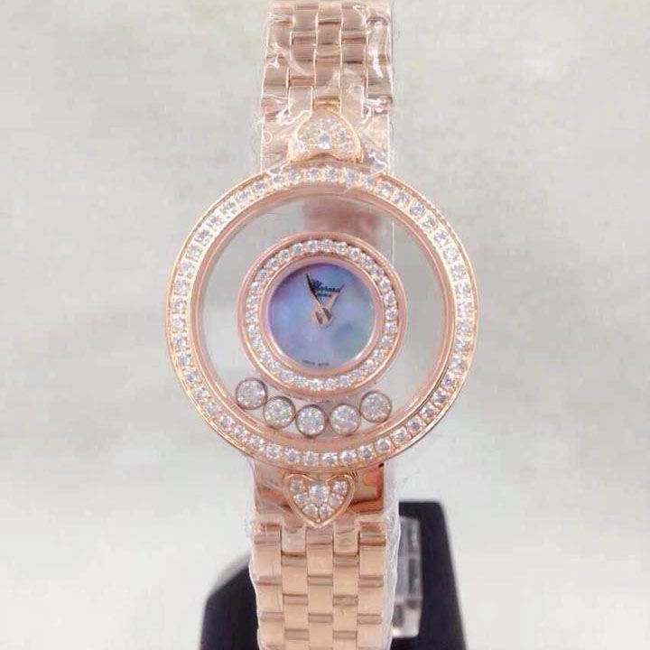 3A蕭邦 Chopard HappyDiamonds系列時尚女錶203957-5208