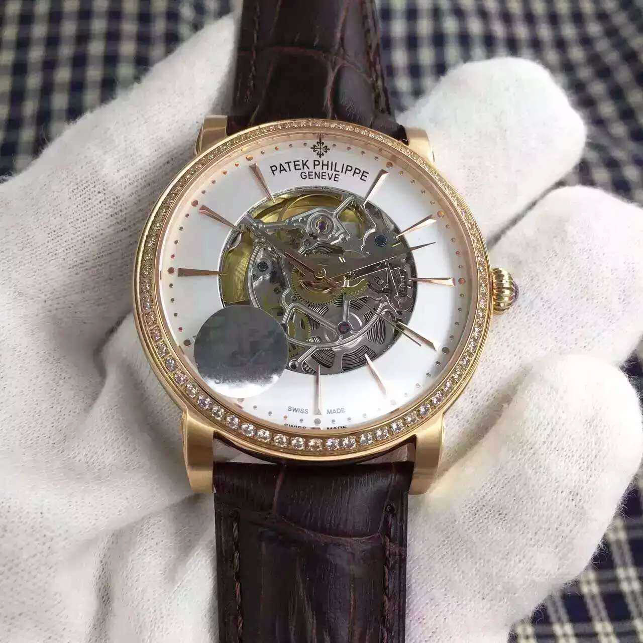 3A百達翡麗 PATEK PHILIPPE 巴塞爾錶展新秀 搭載ETA2824鏤空機芯 42mm 完美演繹細節 